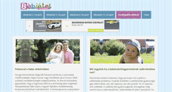 Desktop Screenshot of bebietelreceptek.hu